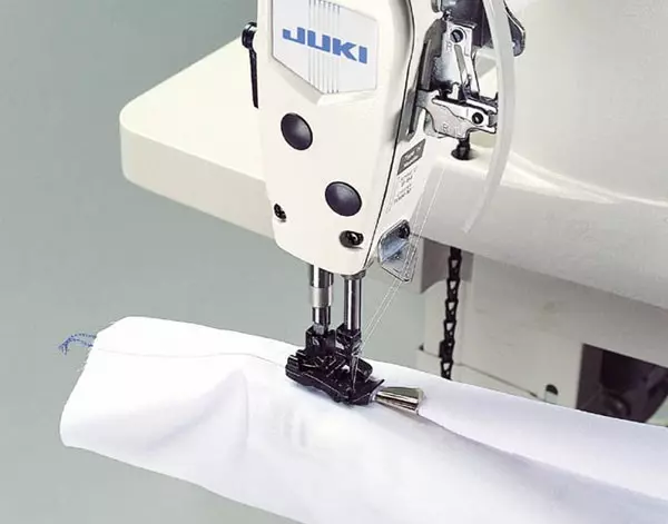 JUKI MS-1190 Feed-Off-The-Arm Double Chain Stitch Industrial Sewing Machine With Table And Servo Motor | GoldStar Tool 5 JUKI MS-1190 Feed-Off-The-Arm Double Chain Stitch Industrial Sewing Machine With Table And Servo Motor | GoldStar Tool - Image 3