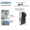 Consew 7360R-7DD-SS High Speed Single Needle Drop Feed With Stainless Steel Bed Lockstitch Industrial Sewing Machine With Table And Servo Motor​ | GoldStar Tool -consew shop lg 8e721e 7360r 7dd ssfeatures