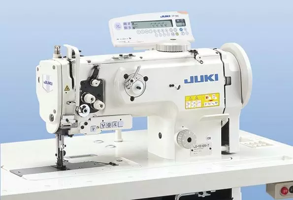 Juki LU-1510N-7 Walking Foot Needle Feed Industrial Sewing Machine With Table And Servo Motor | GoldStar Tool 3 Juki LU-1510N-7 Walking Foot Needle Feed Industrial Sewing Machine With Table And Servo Motor | GoldStar Tool