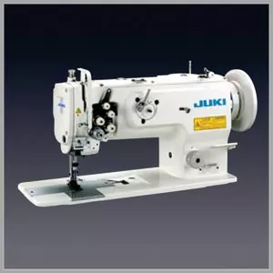JUKI LU-1560N 2 Needle Unison Feed Lockstitch Industrial Sewing Machine With Table And Servo Motor | GoldStar Tool 5 JUKI LU-1560N 2 Needle Unison Feed Lockstitch Industrial Sewing Machine With Table And Servo Motor | GoldStar Tool - Image 3