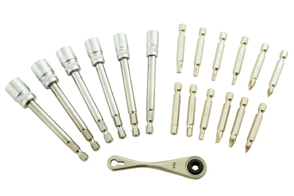 Laser Alldrive Metric / AF Socket And Ratchet Set 19pc 4 Laser Alldrive Metric / AF Socket And Ratchet Set 19pc - Image 2