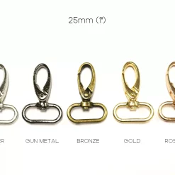 Metal Swivel Snap Hook - Egg Shaped | GoldStar Tool -consew shop metalswivelsnaphook eggshaped 25mm final 1