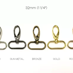 Metal Swivel Snap Hook - Egg Shaped | GoldStar Tool -consew shop metalswivelsnaphook eggshaped 32mm final 1