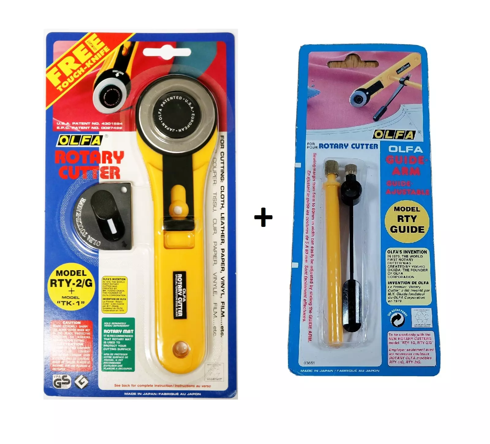 45mm Heavy Duty Rotary Cutters - OLFA RTY-2/G | GoldStar Tool 5 45mm Heavy Duty Rotary Cutters - OLFA RTY-2/G | GoldStar Tool - Image 3