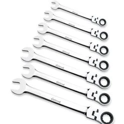 Eastwood 7pc Flexible Metric Ratcheting Wrench Set