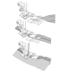 1/4" (6mm) Bias Binder Foot | GoldStar Tool