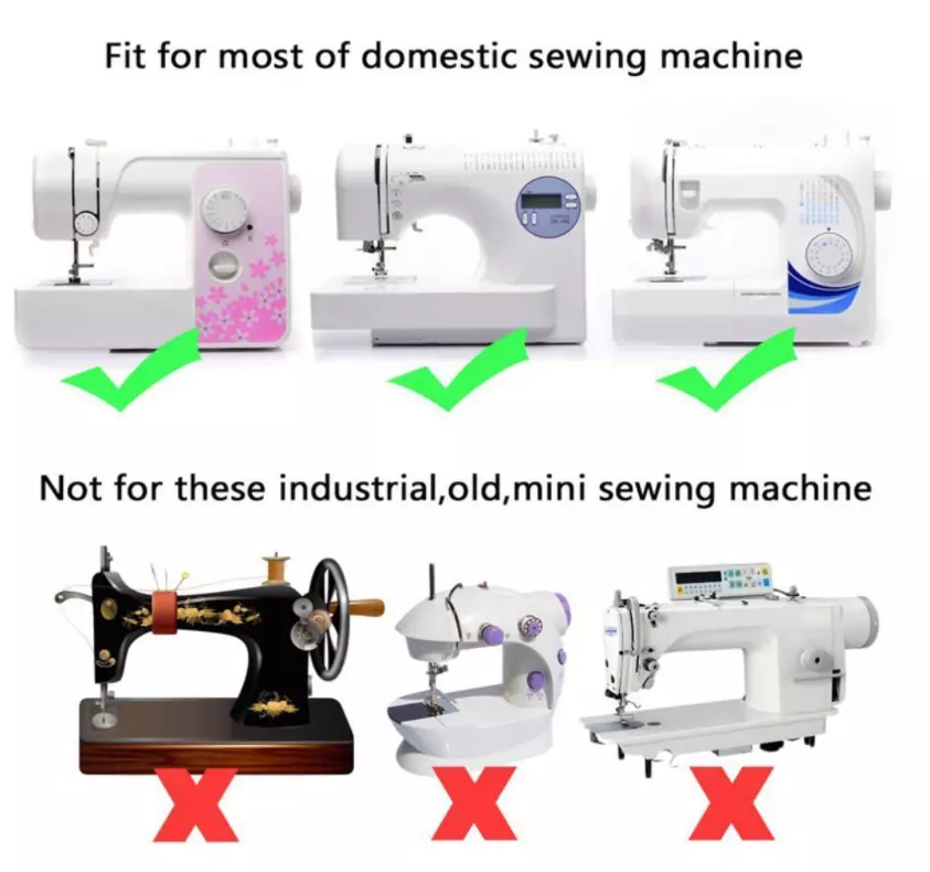 Zig Zag Straight Stitch Presser Foot For Low Shank Sewing Machines #CY-7301L | GoldStar Tool 7 Zig Zag Straight Stitch Presser Foot For Low Shank Sewing Machines #CY-7301L | GoldStar Tool - Image 5