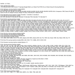 Zig Zag Straight Stitch Presser Foot For Low Shank Sewing Machines #CY-7301L | GoldStar Tool 13 Zig Zag Straight Stitch Presser Foot For Low Shank Sewing Machines #CY-7301L | GoldStar Tool -consew shop screenshot 2020 10 08 194739