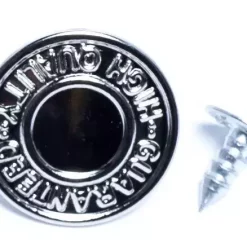 Rivets - Jean Button - Text Design | GoldStar Tool -consew shop silver text3