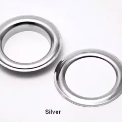#15 Jumbo Curtain / Drapery Grommets | GoldStar Tool -consew shop silvergrommetsround12