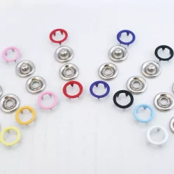 Enamel Open Ring Prong Ring Snaps | GoldStar Tool
